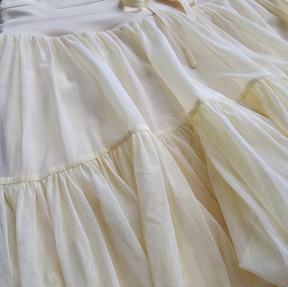 Light Yellow Popflex Pirouette Skirt - Picture 5 of 5